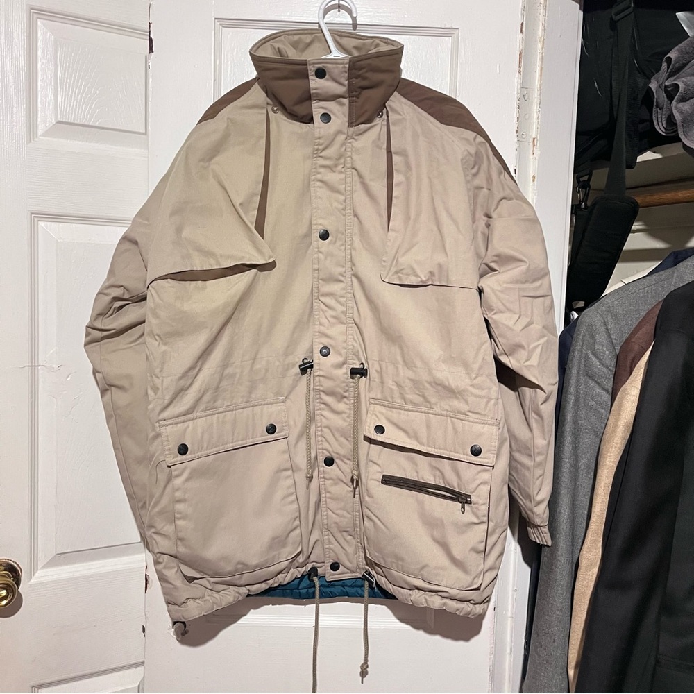 Tan Coleman Winter Jacket Large - image 1